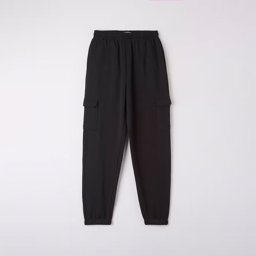 High-Waisted Cargo Pants
