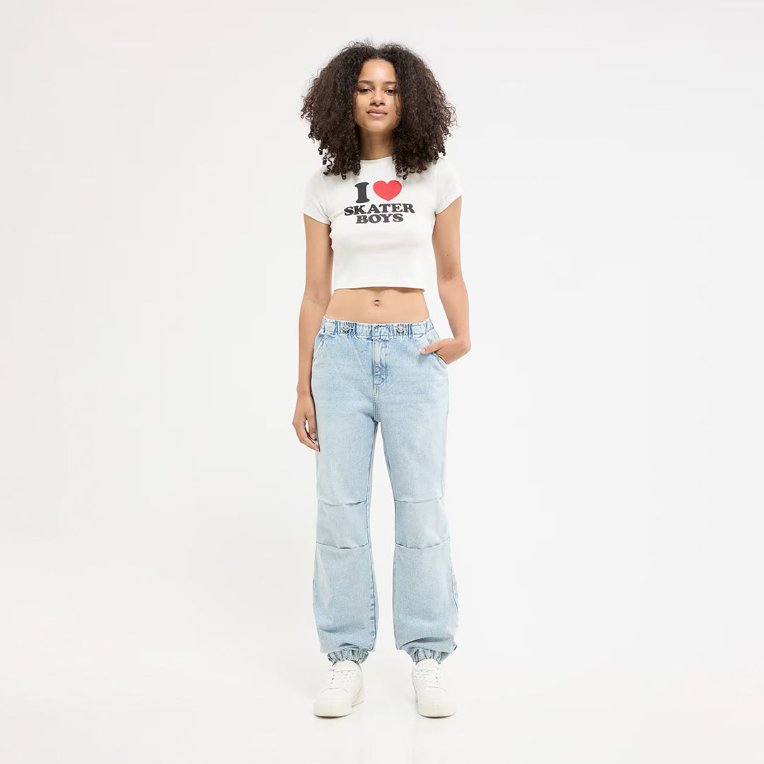 Written Cropped T-Shirt