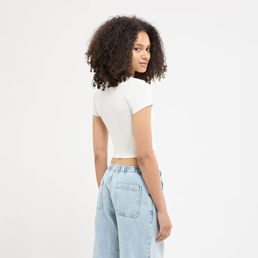 Written Cropped T-Shirt