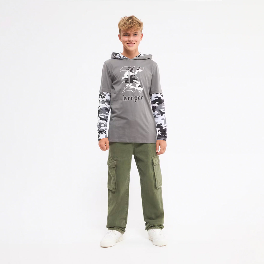 Hooded Long Sleeve T-Shirt