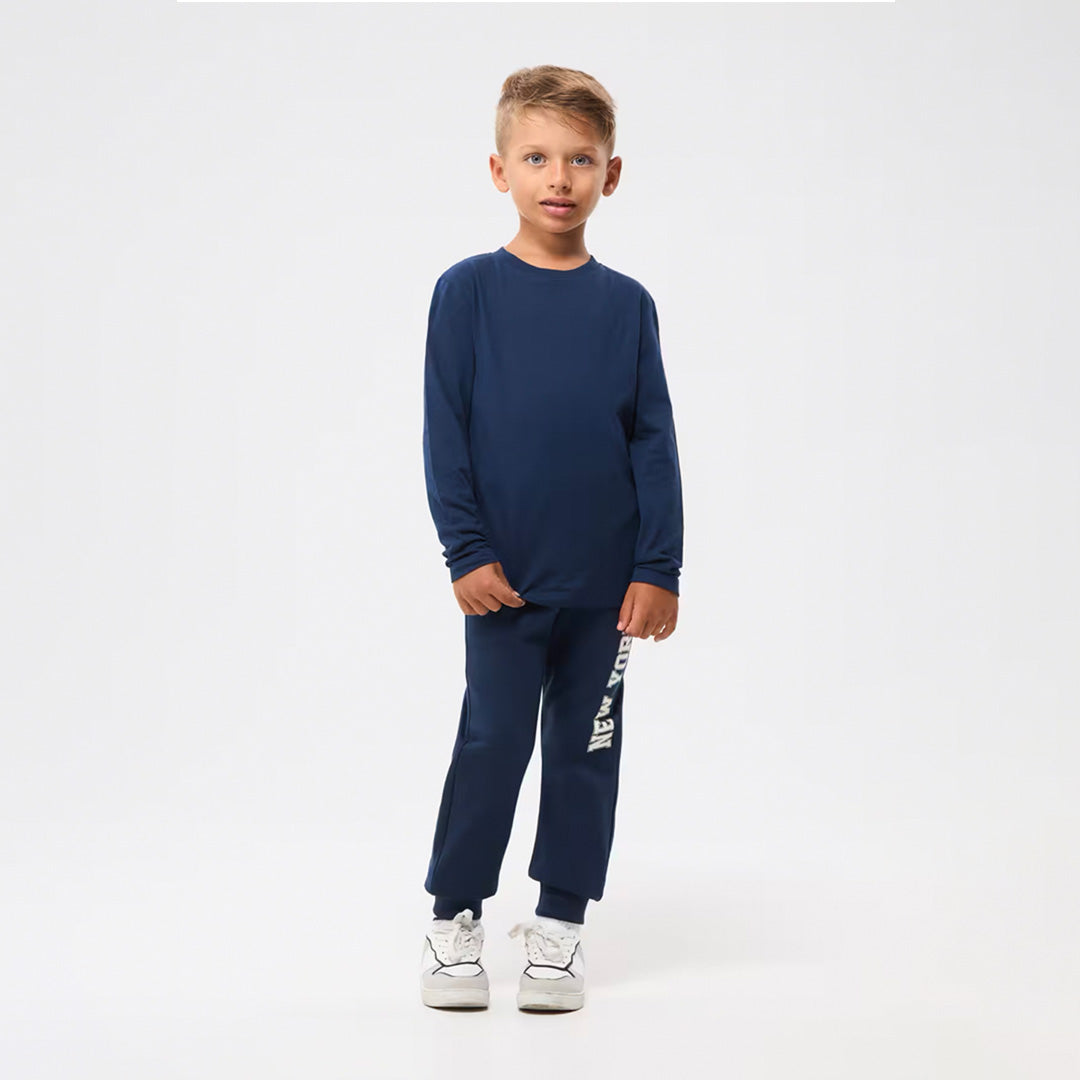 Solid Color Crew Neck T-Shirt