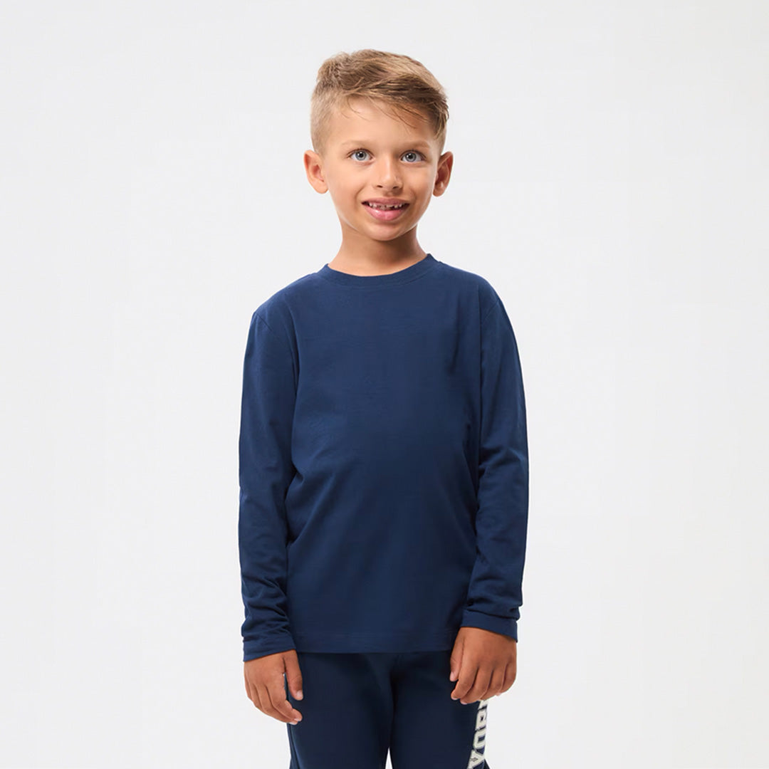 Solid Color Crew Neck T-Shirt