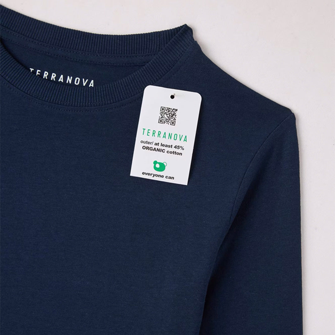 Solid Color Crew Neck T-Shirt
