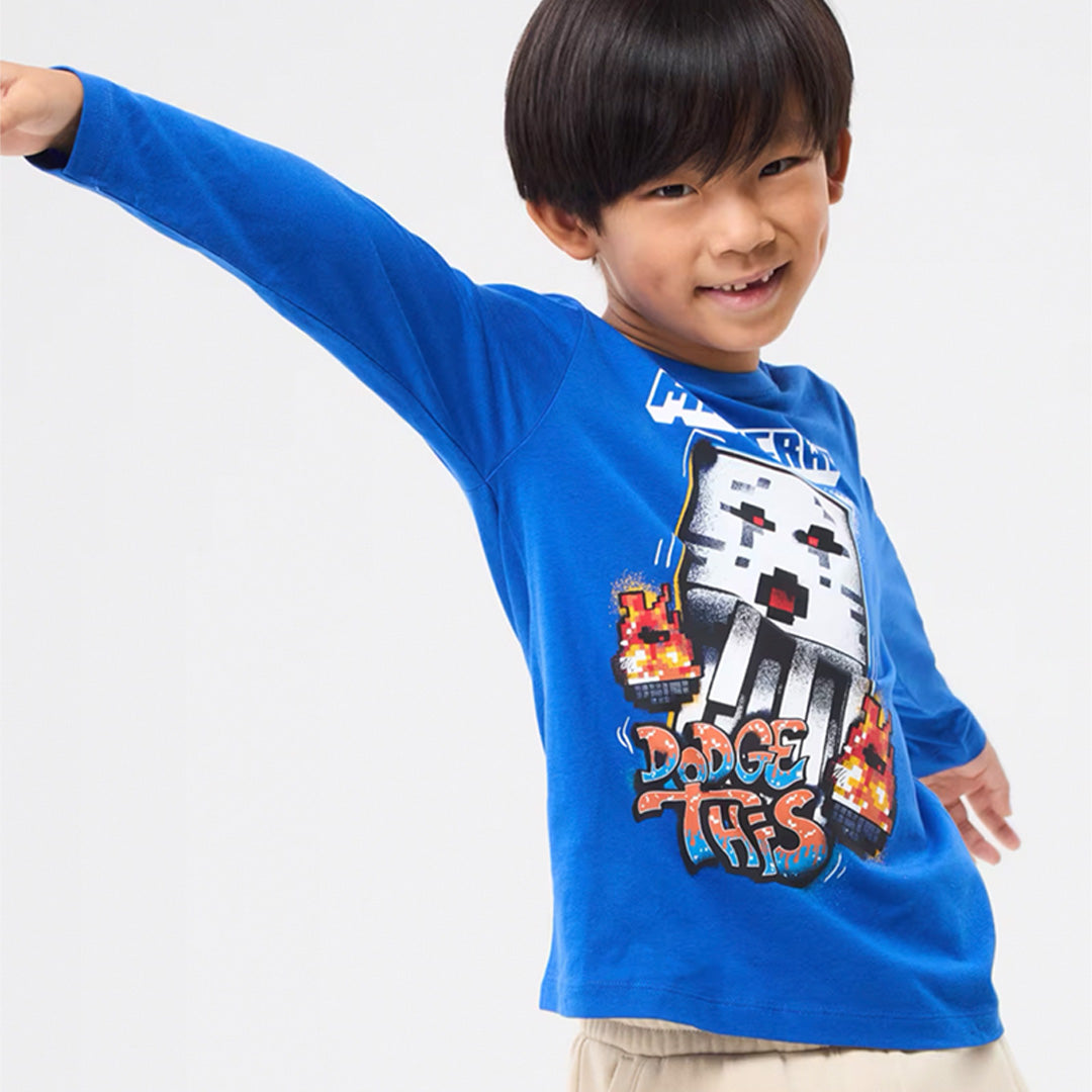 Crew Neck Long Sleeve T-Shirt
