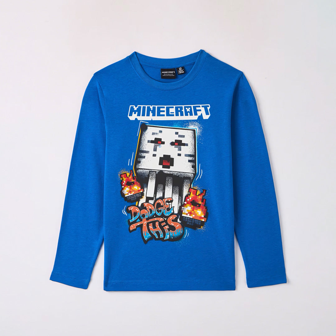 Crew Neck Long Sleeve T-Shirt