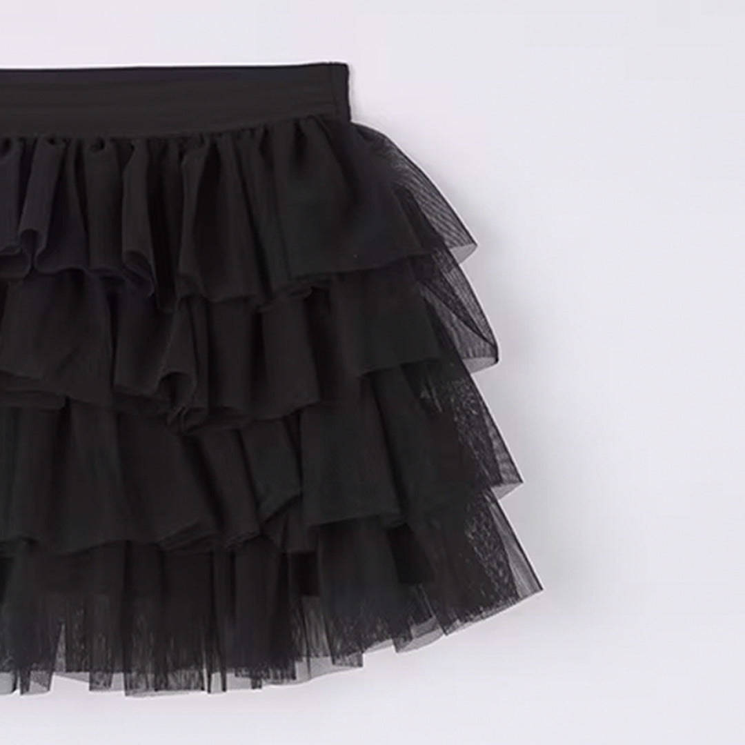 Tulle Ruffle Skirt