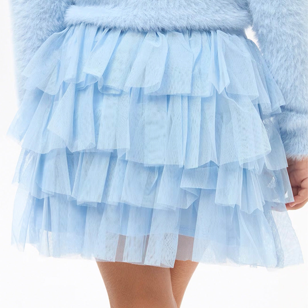 Tulle Ruffle Skirt