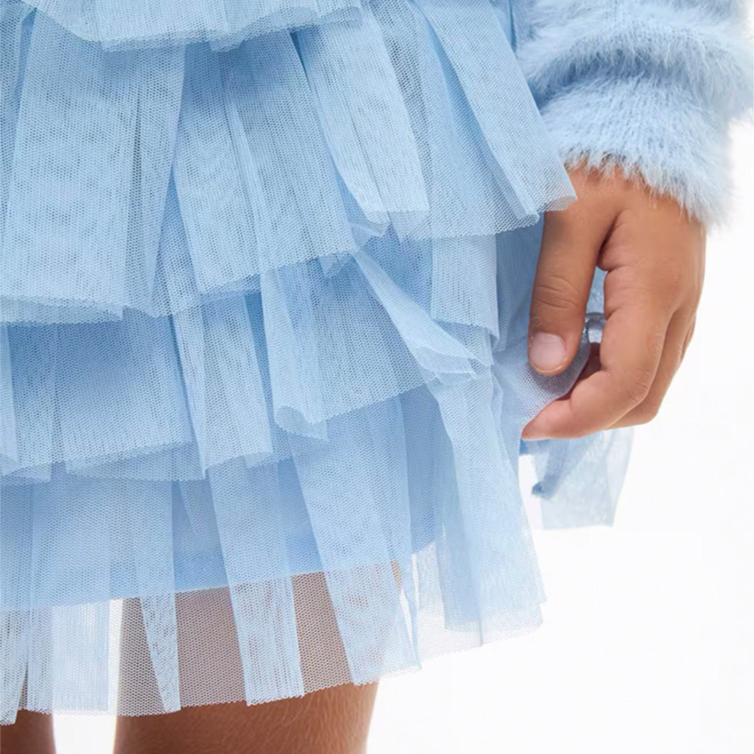 Tulle Ruffle Skirt