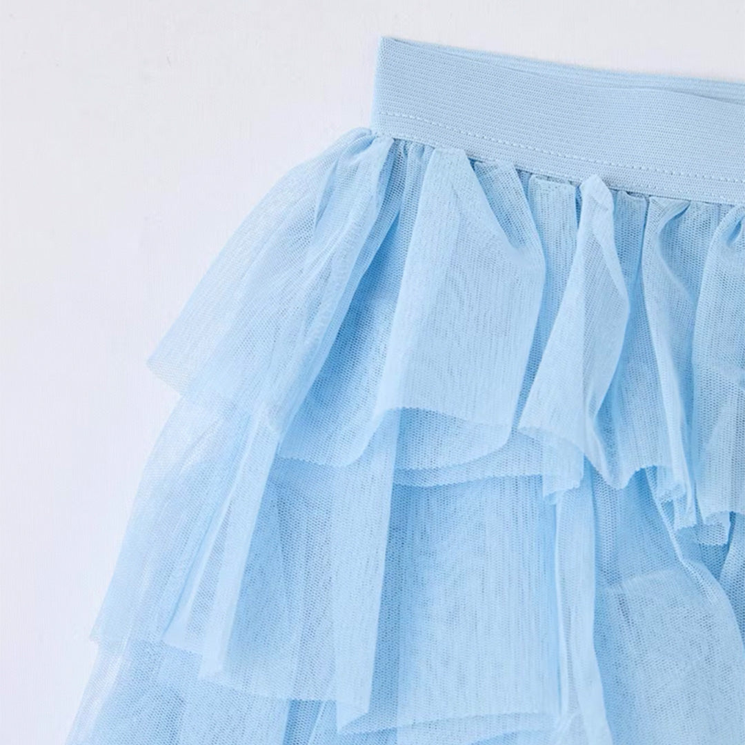 Tulle Ruffle Skirt