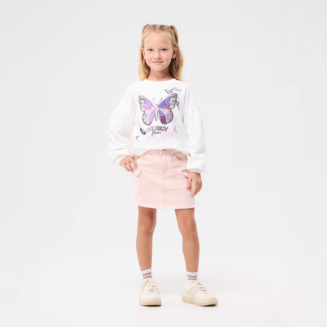 Mini Skirt with Side Pockets