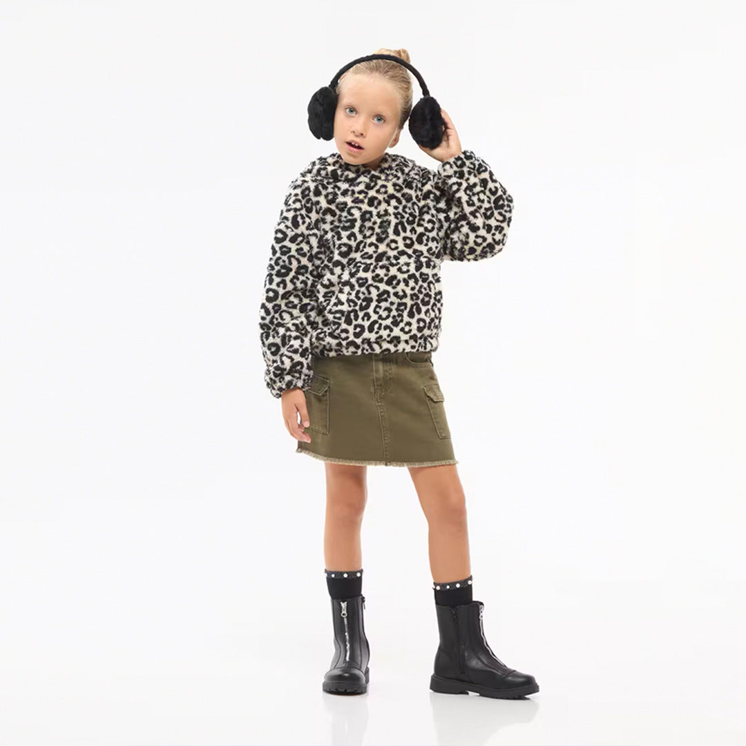 Mini Skirt with Side Pockets
