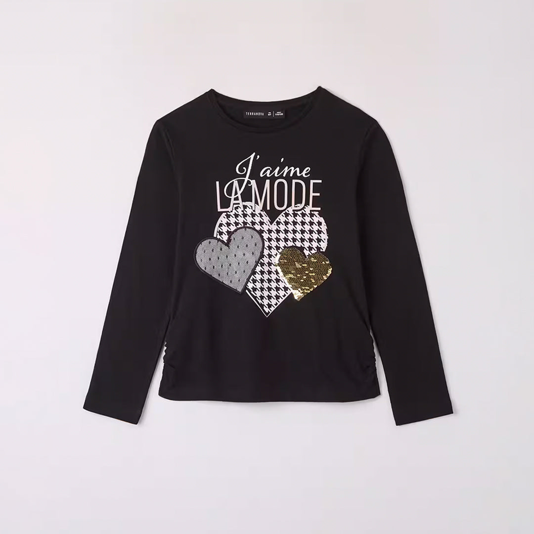Long Sleeve T-Shirt with Print