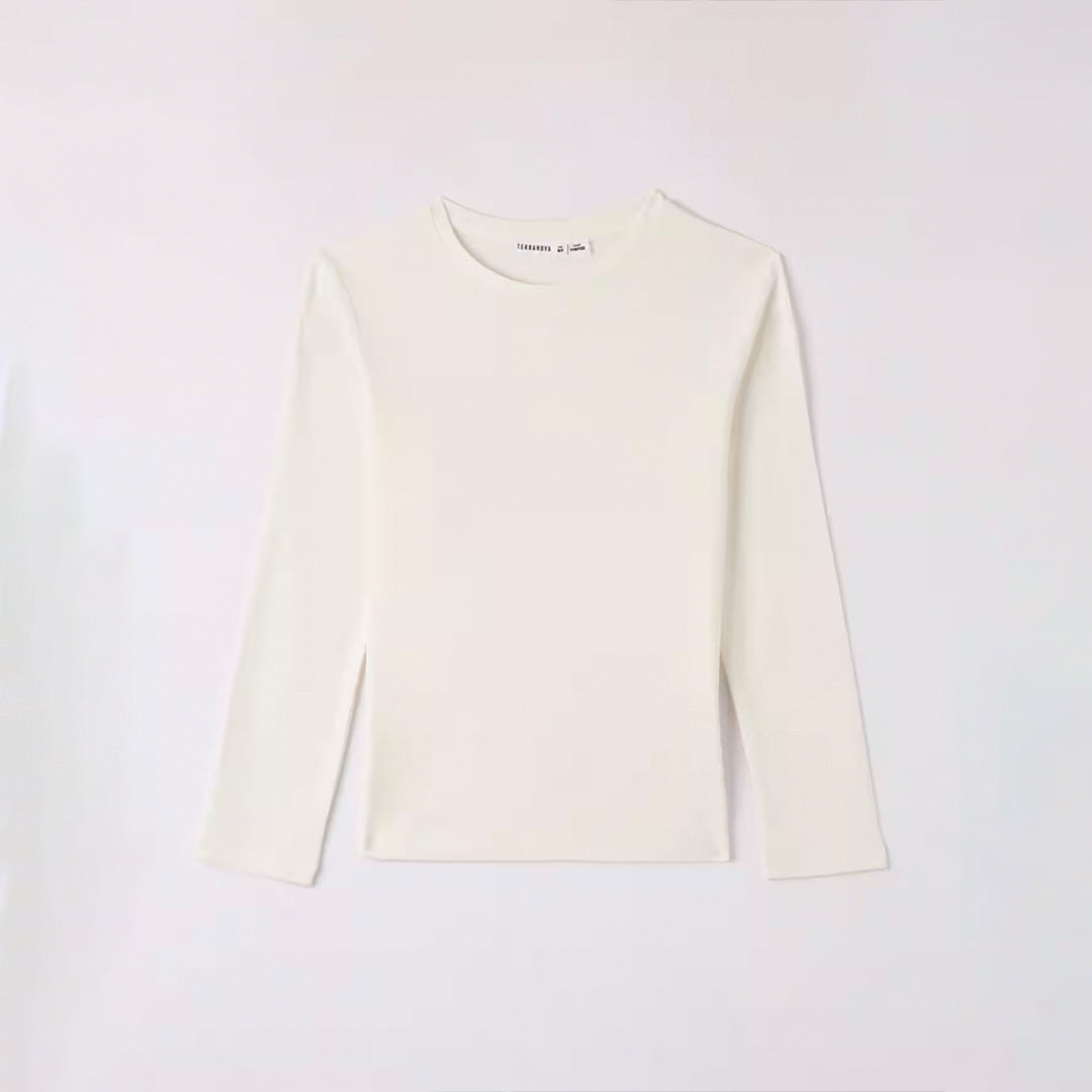 Crew Neck Long Sleeve T-Shirt