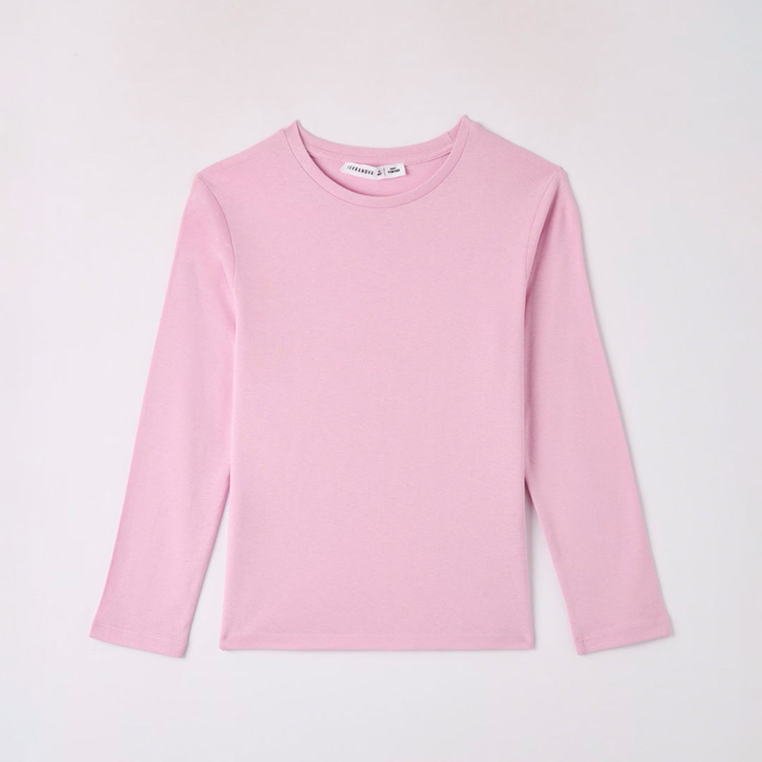 Crew Neck Long Sleeve T-Shirt