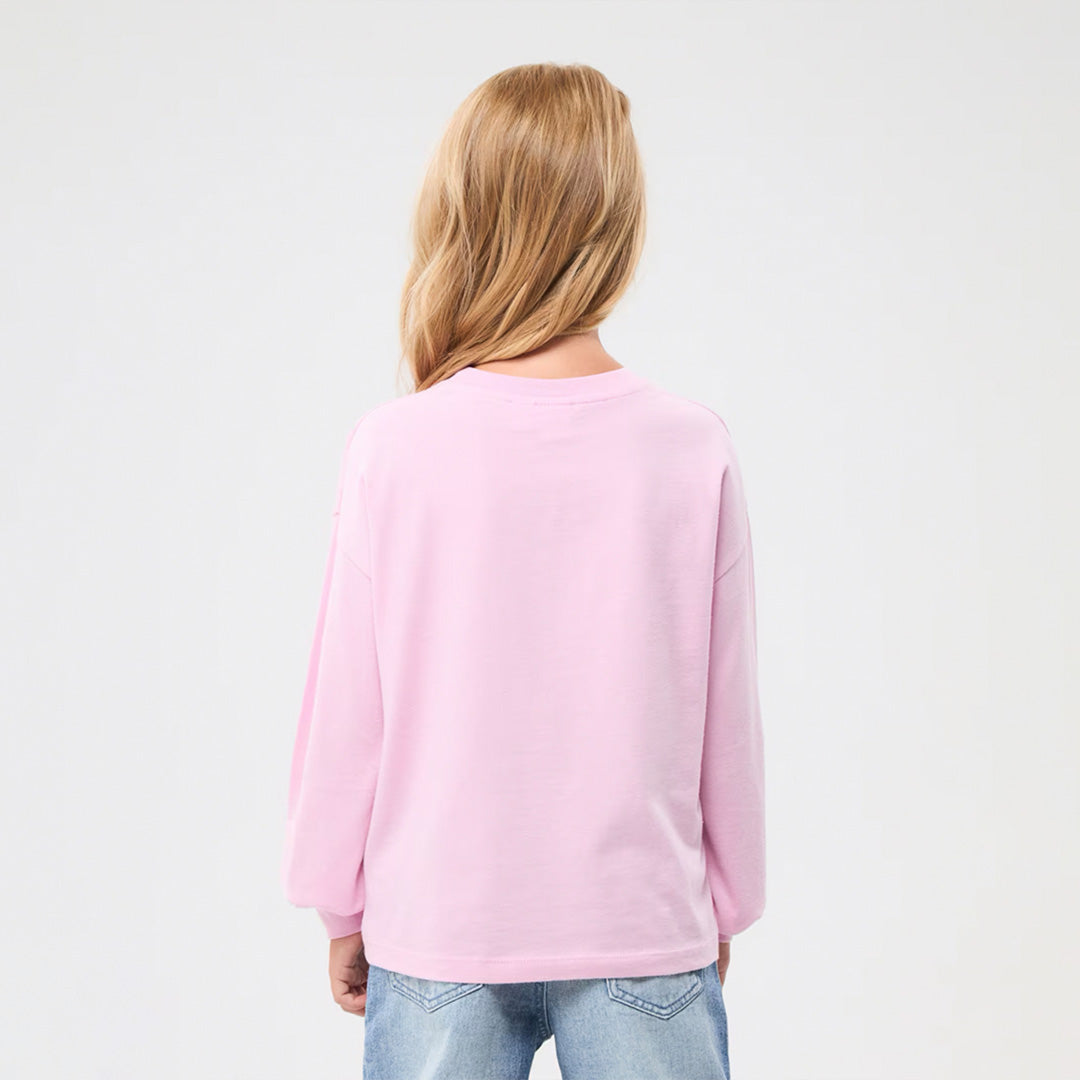 Disney® Print Crew Neck Long Sleeve T-Shirt