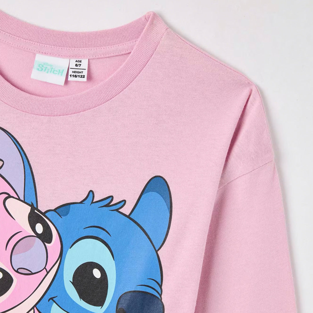Disney® Print Crew Neck Long Sleeve T-Shirt