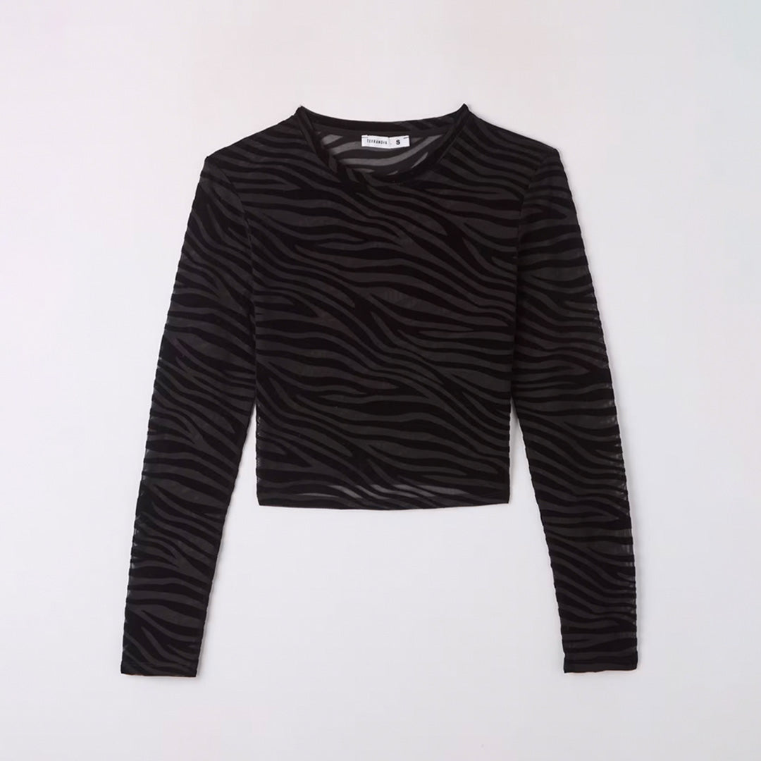 Round Neck Long Sleeve T-Shirt