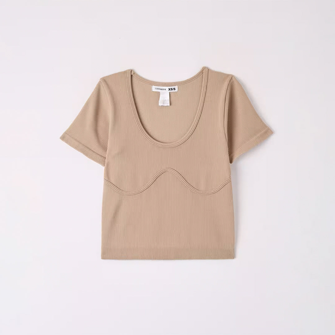 Seamless Corset T-Shirt