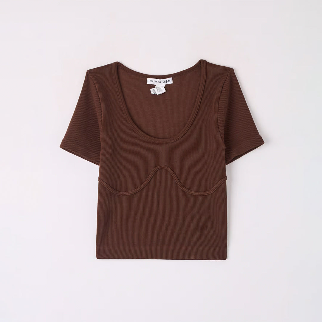 Seamless Corset T-Shirt