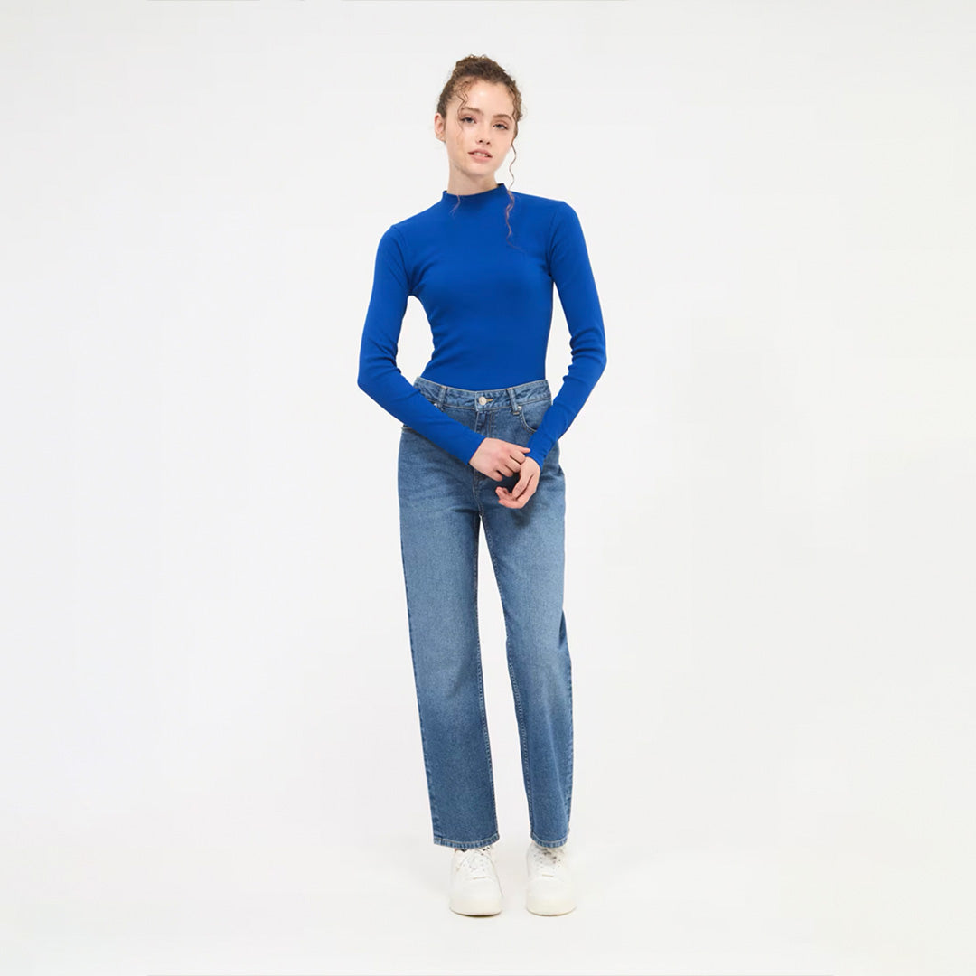 Mock Neck T-Shirt