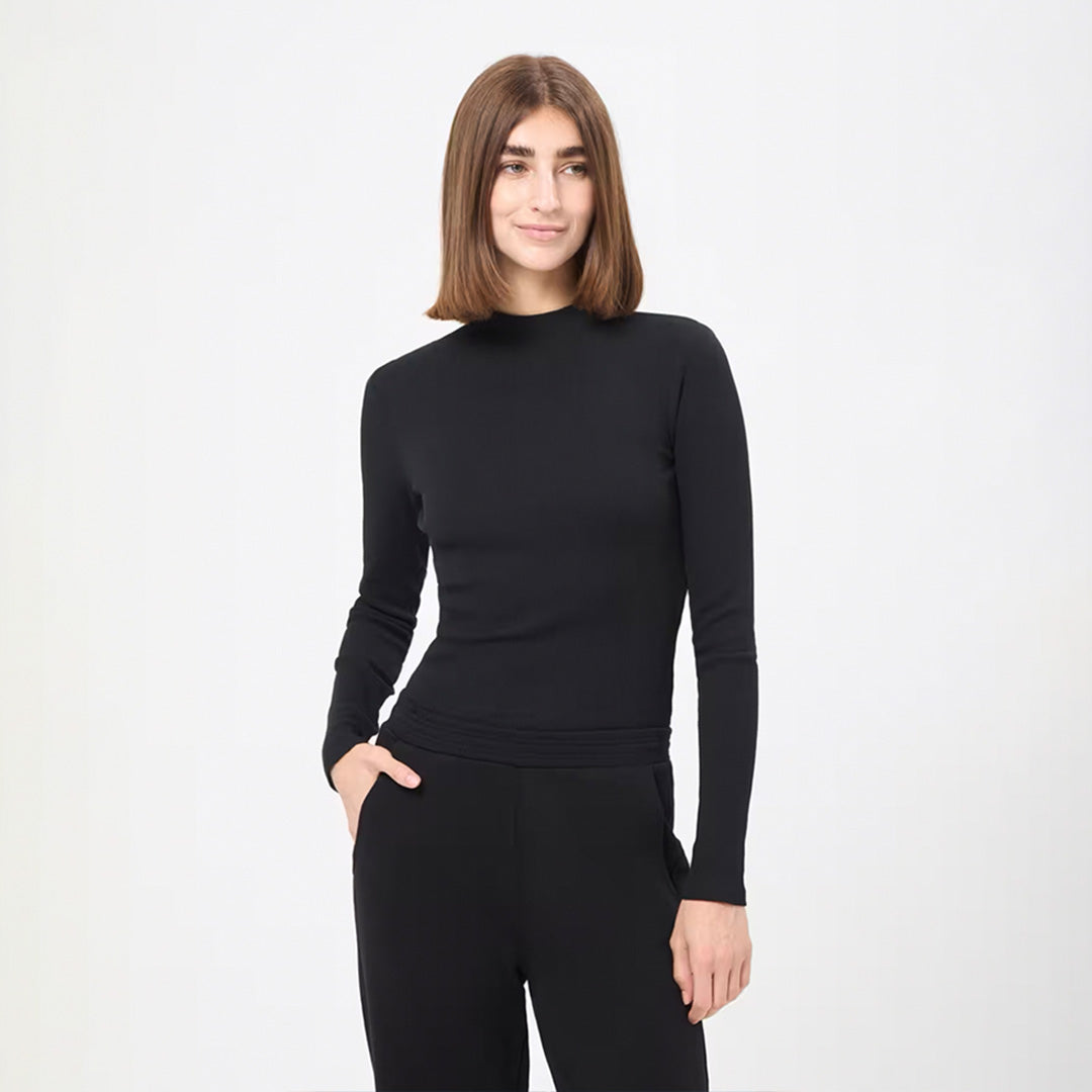 Mock Neck T-Shirt