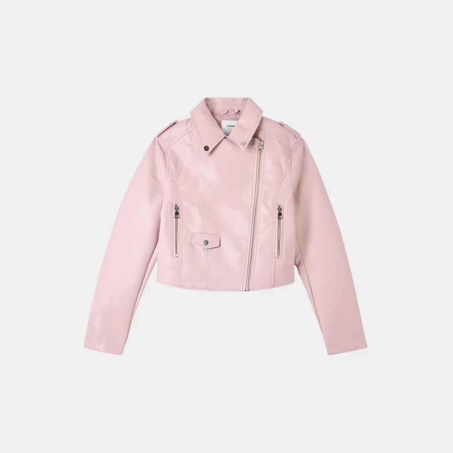 Imitation Leather Jacket