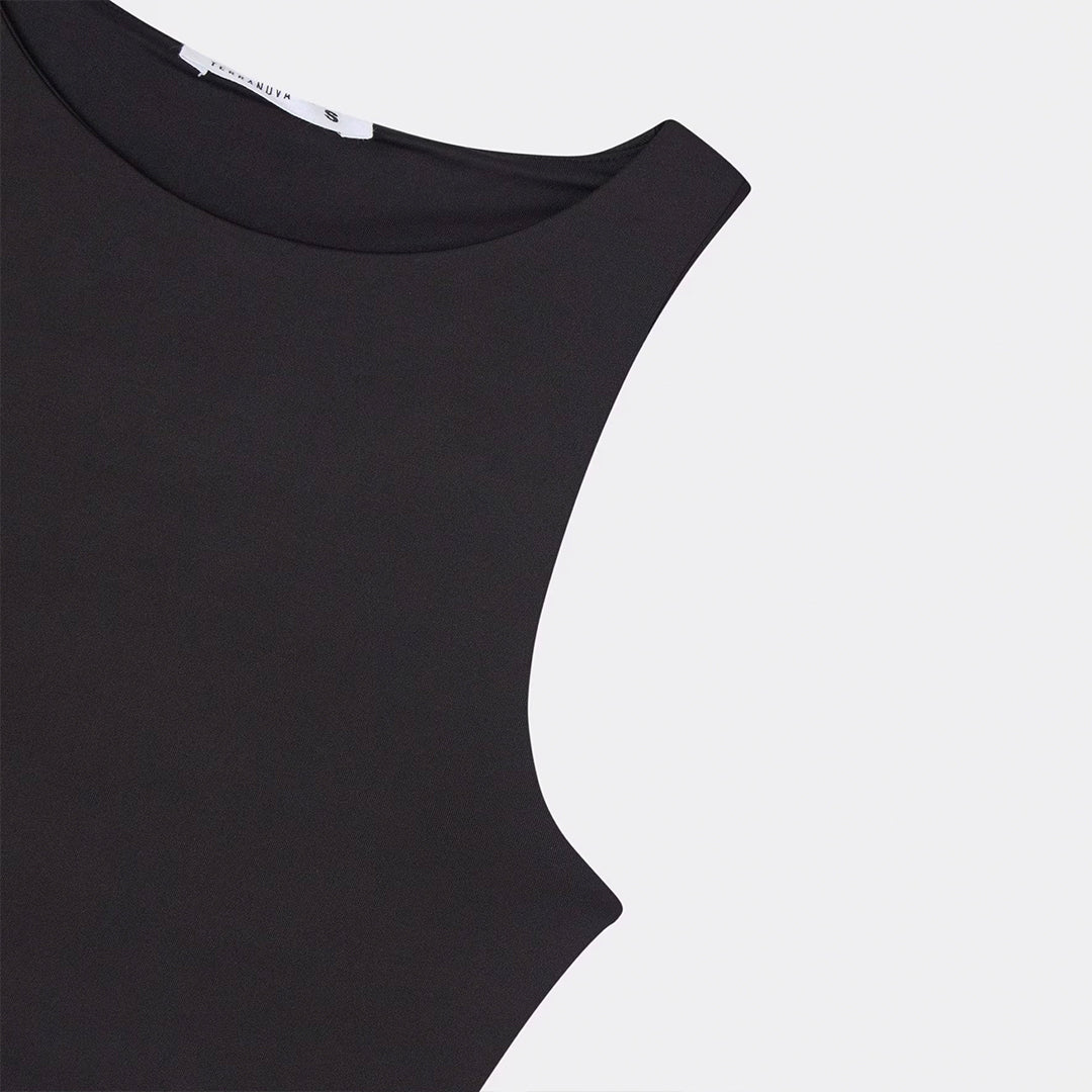 Wide Shoulder Straps Bodysuit