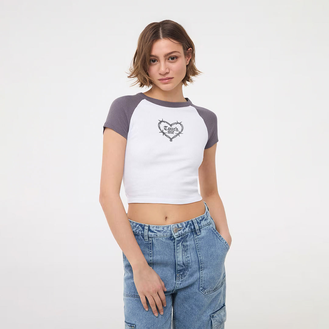 Crew Neck Short Sleeve T-Shirt