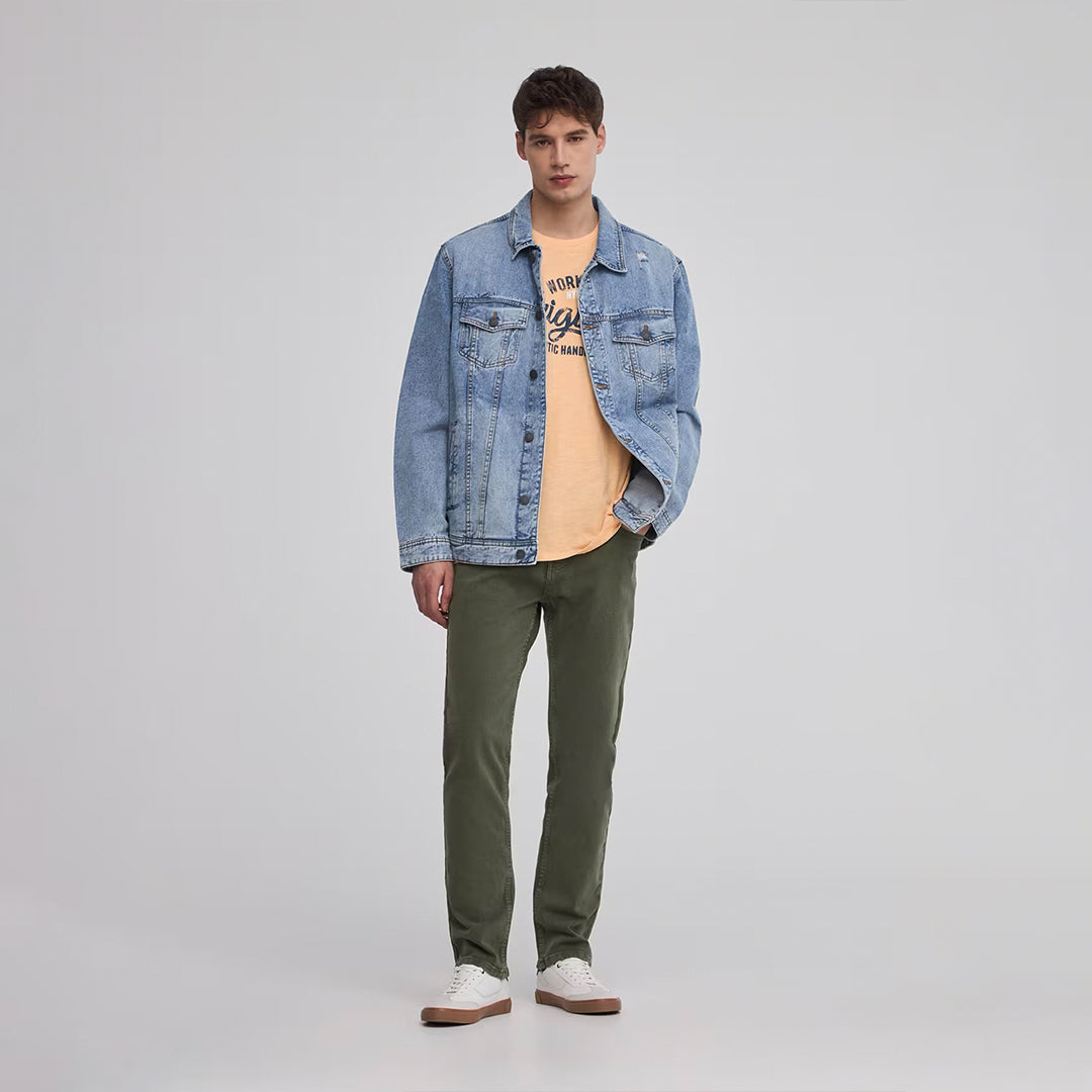 Straight Leg Trousers