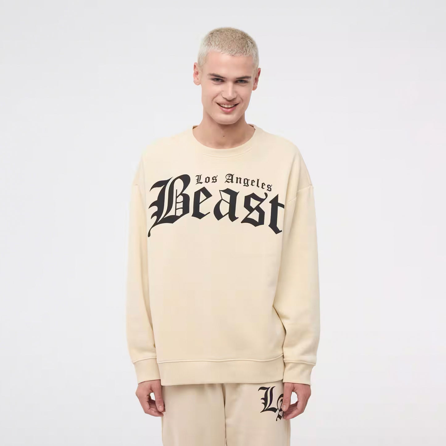 Crew Neck Long Sleeve Sweatshirt