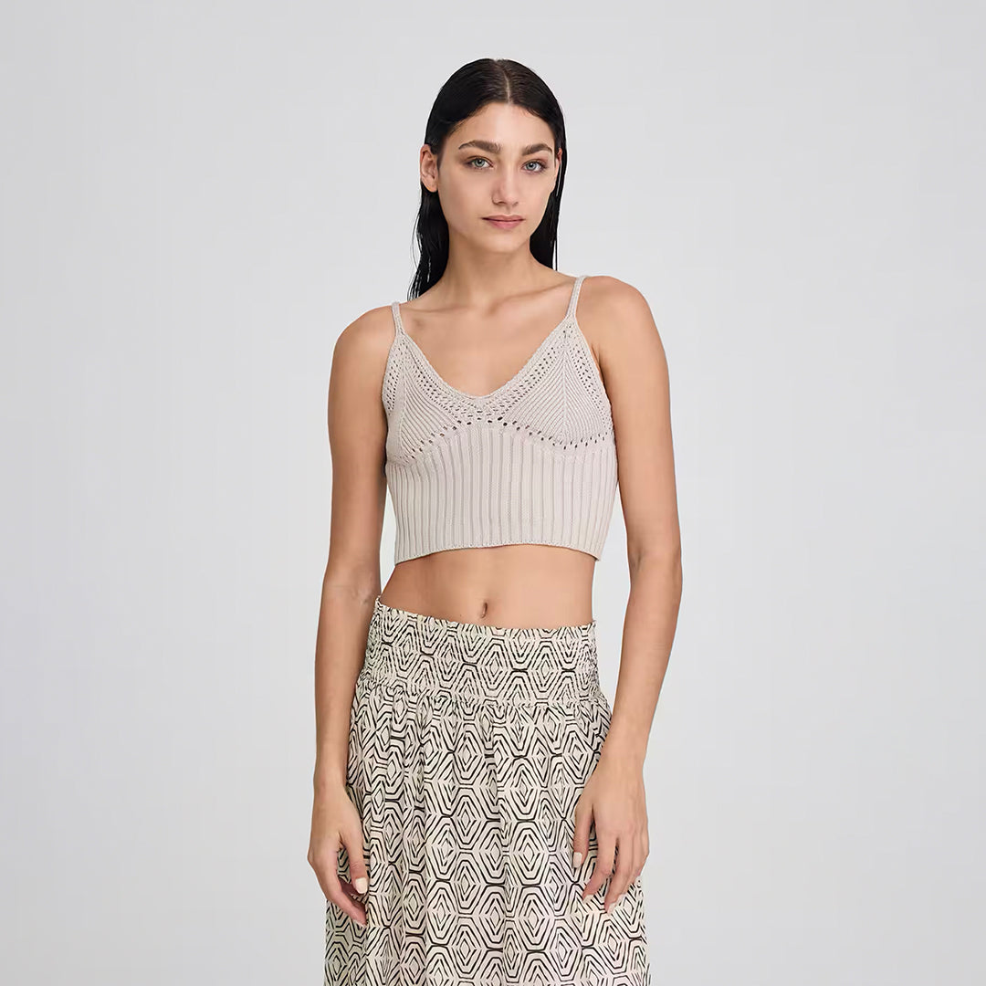 Lurex Knit Top