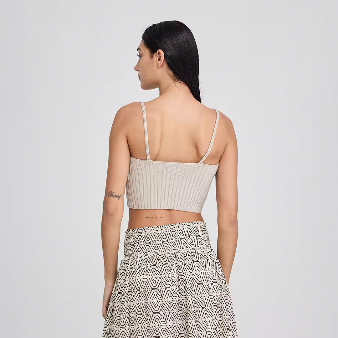 Lurex Knit Top