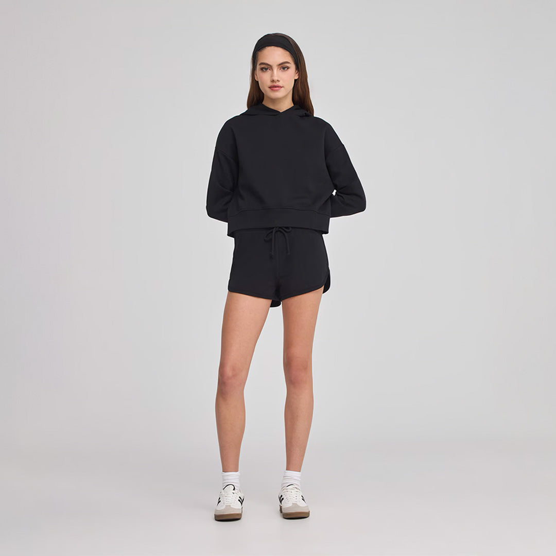 Drawstring Closure Gym Shorts