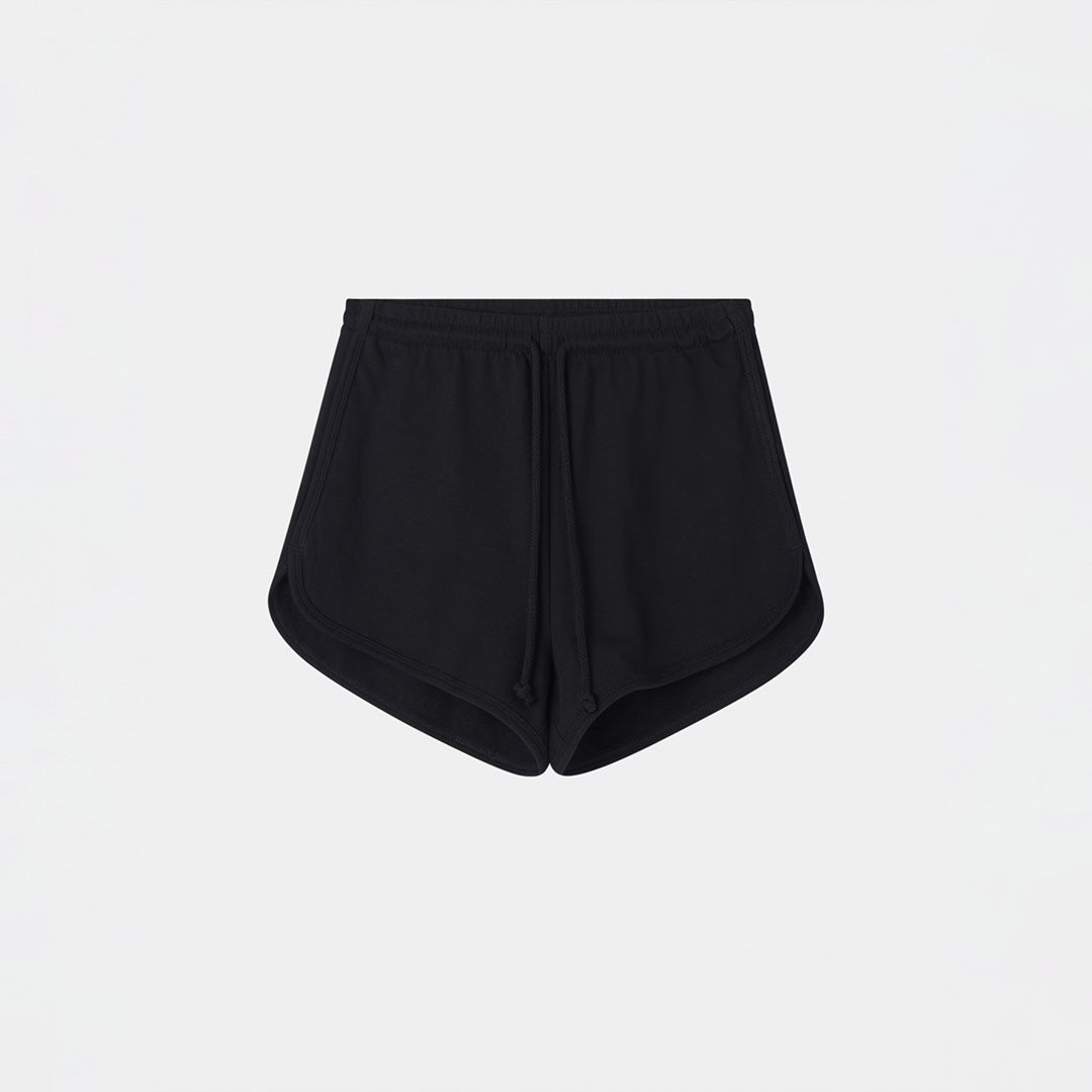 Drawstring Closure Gym Shorts