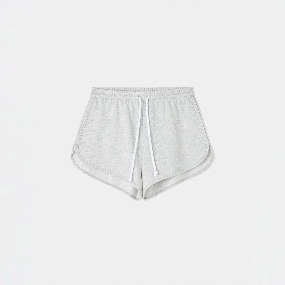 Drawstring Closure Gym Shorts