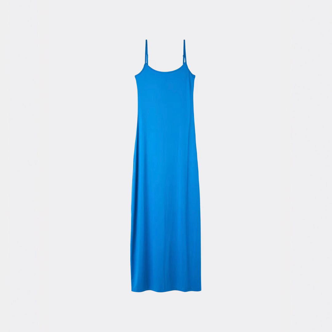 Adjustable Thin Straps Long Body Dress