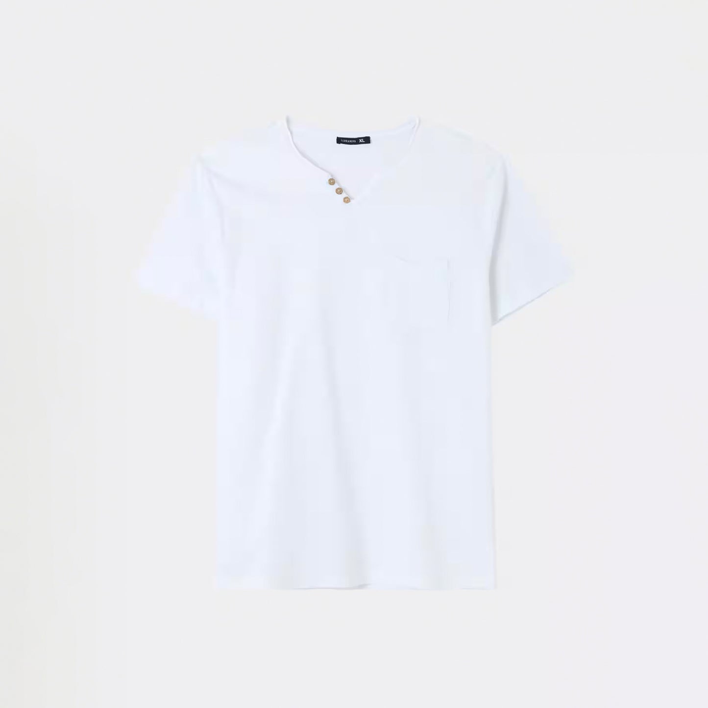 Henly Collar Short Sleeve T-Shirt