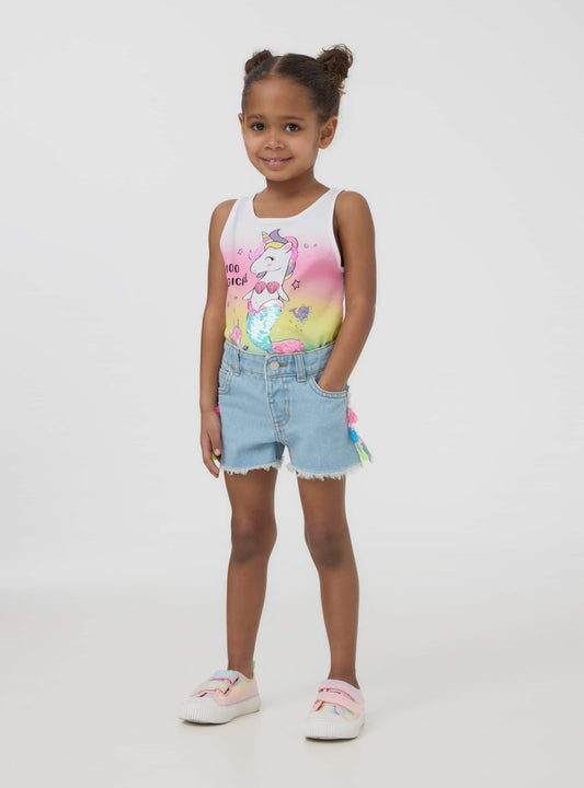 Kids Girls Short pants jeans