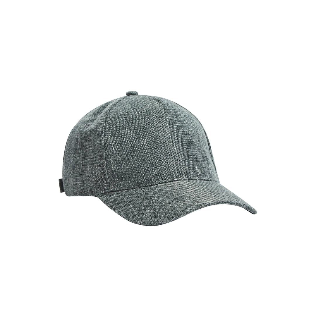 Linen-effect Baseball Cap