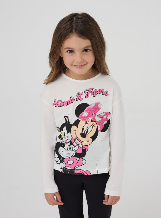 Kids Girls Long-sleeved T-shirt