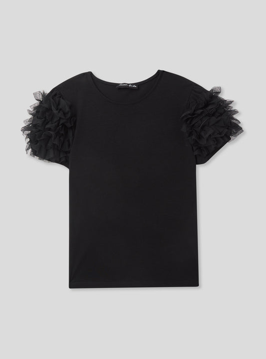 Kids Girls Short-sleeved T-shirt