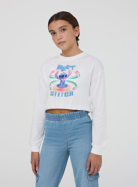 Kids Girls Long-sleeved T-shirt
