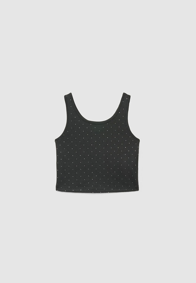 Ribbed Crop Top for Girls