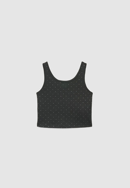Ribbed Crop Top for Girls