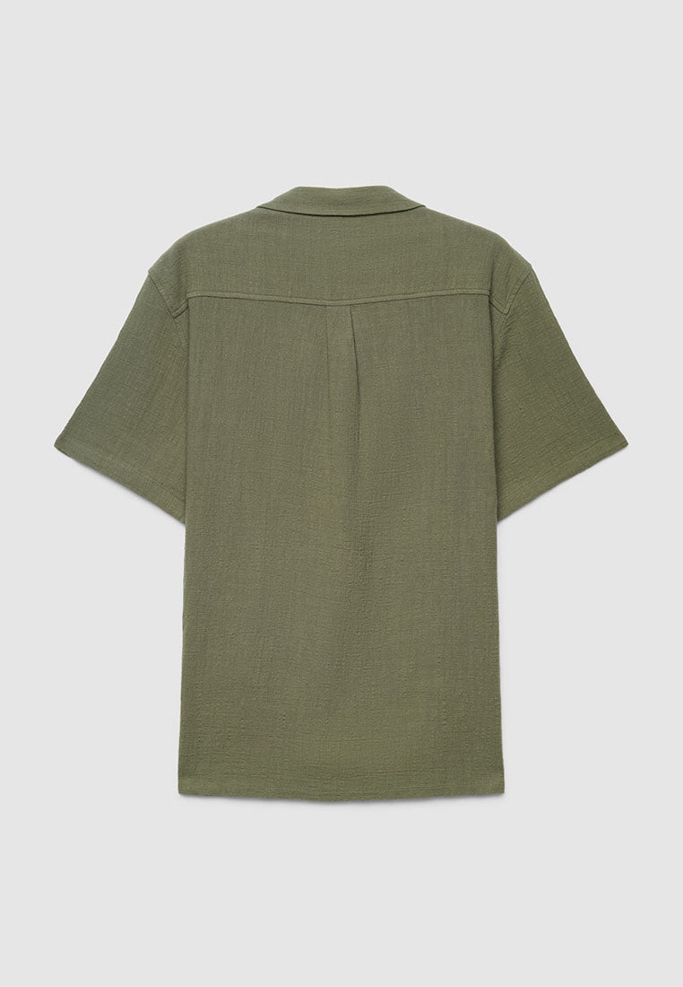 Men's Plain Bowling Shirt