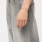 Women's Solid Color Baggy Jeans