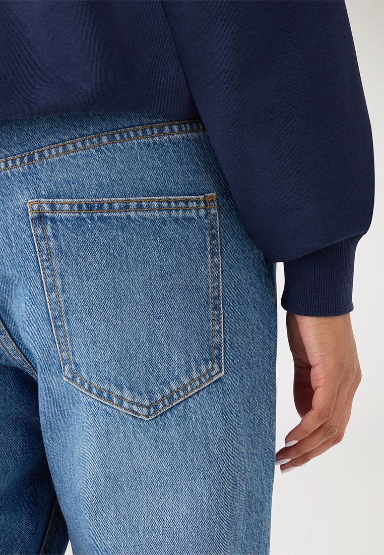 Women's Wide Leg Jeans Trousers