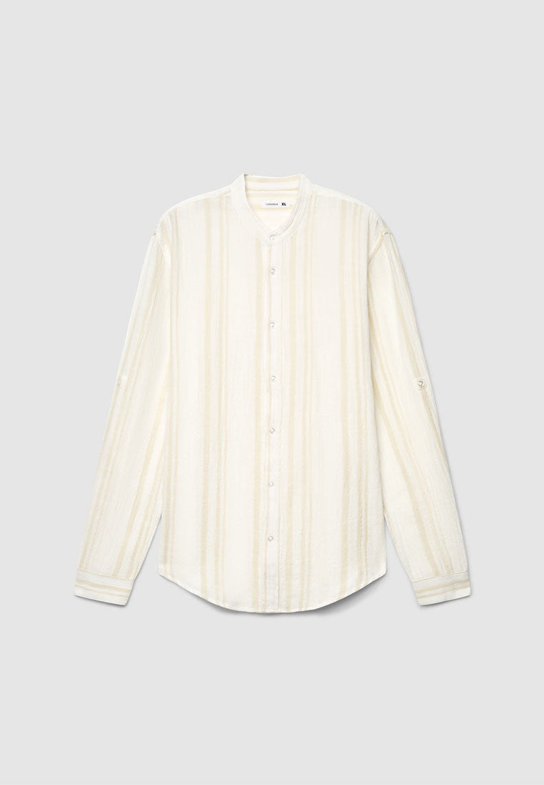 Men's Striped Korean Shirt