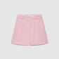 Women's Plain Linen-Effect Shorts