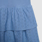 Women's Elastic Waistband Embroidery Skirt